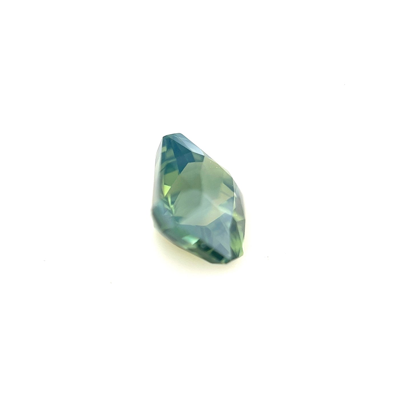 1.45ct Unheated Green Teal Sapphire