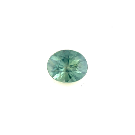 1.08ct Unheated Green Teal Sapphire