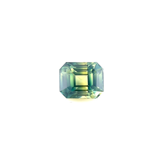 1.07ct Unheated Green & Yellow Bi-Colour Sapphire