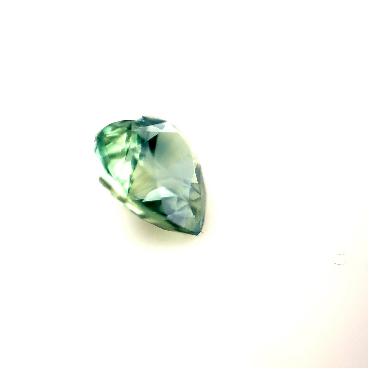 2.51ct Unheated Teal Sapphire - 8.34 x 7.92 x 5.18mm