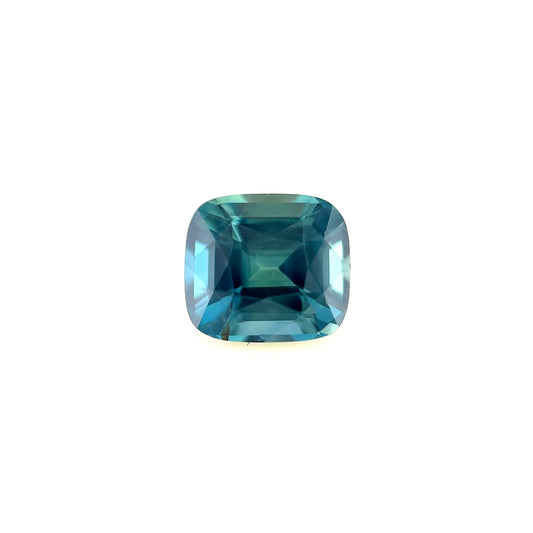 1.12ct Unheated Teal Sapphire - 6.08 x 5.50 x 3.84mm