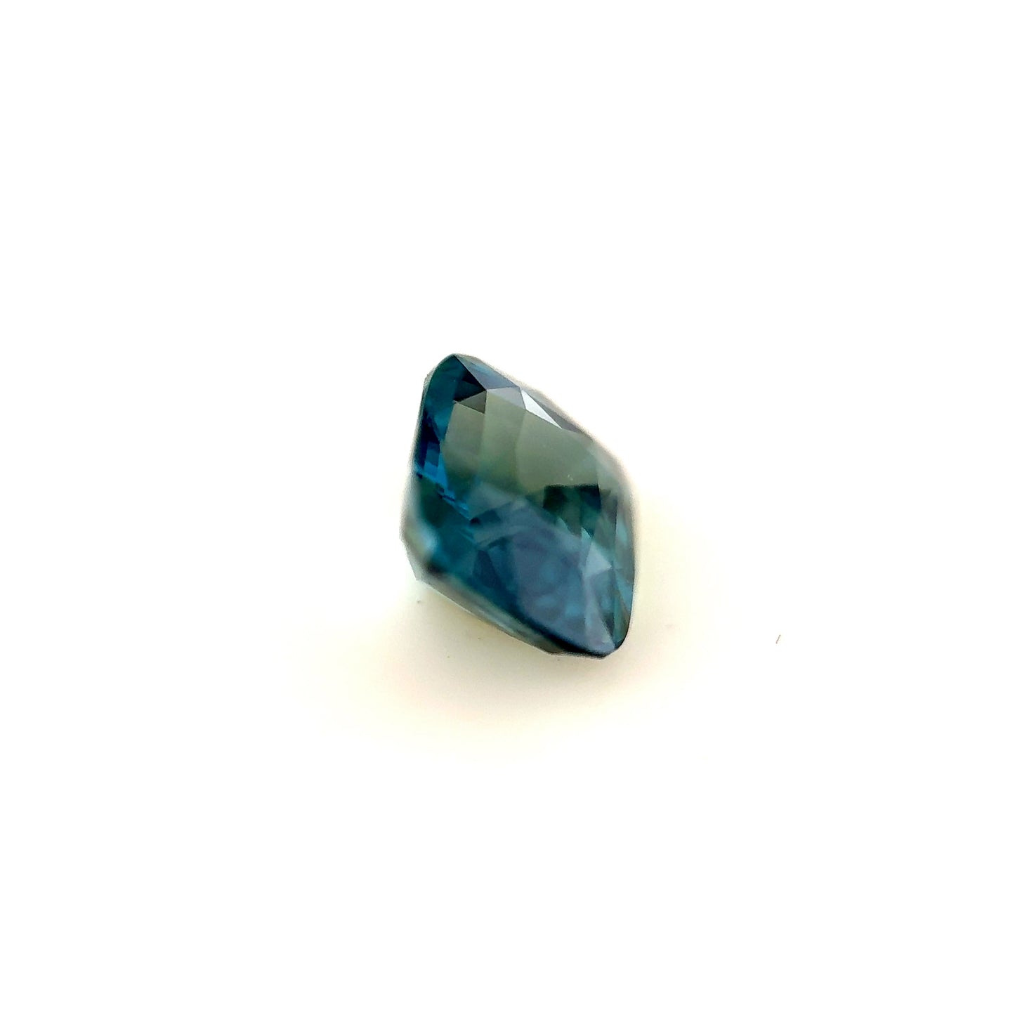 1.12ct Unheated Teal Sapphire - 6.08 x 5.50 x 3.84mm