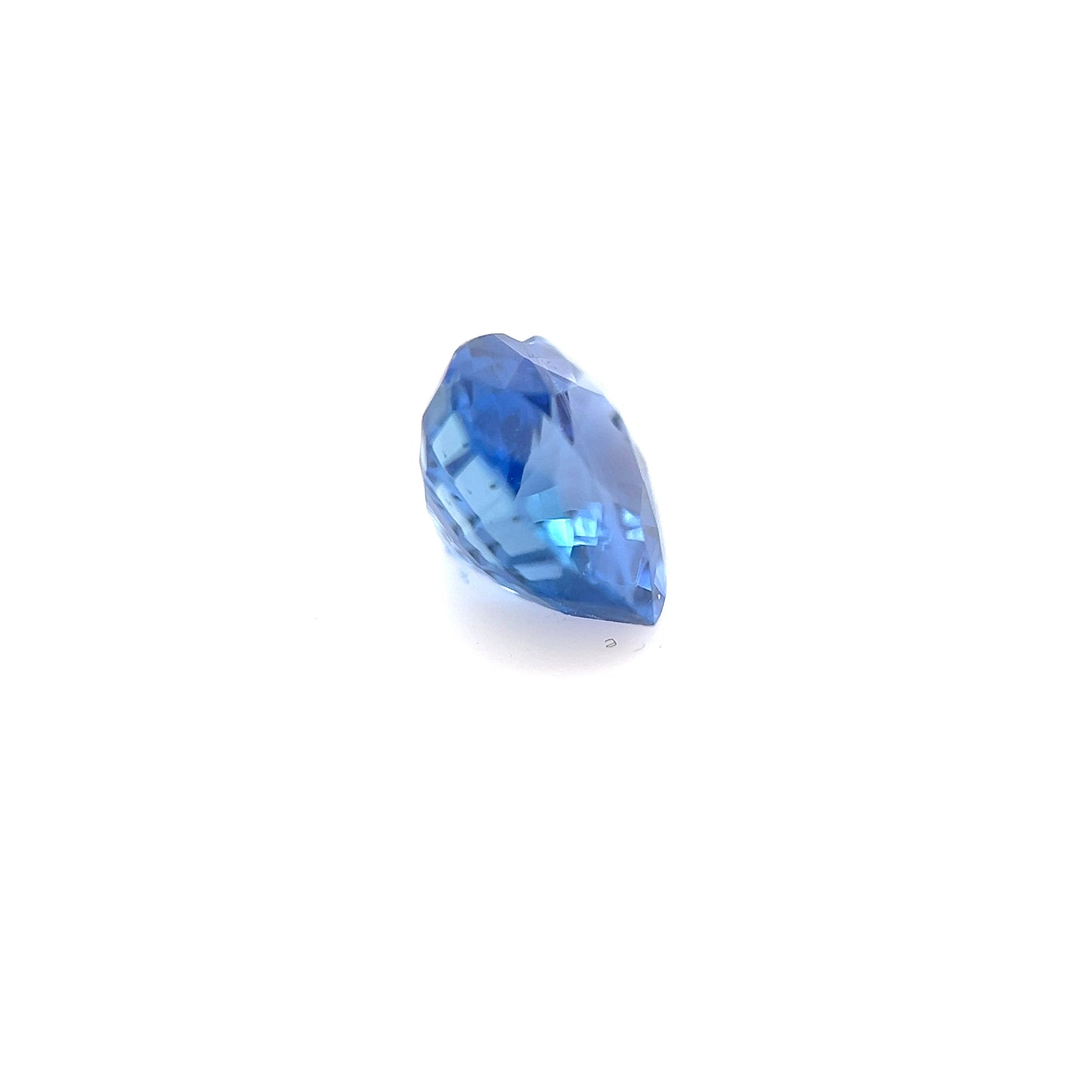 1.07ct Unheated Vivid Blue Sapphire