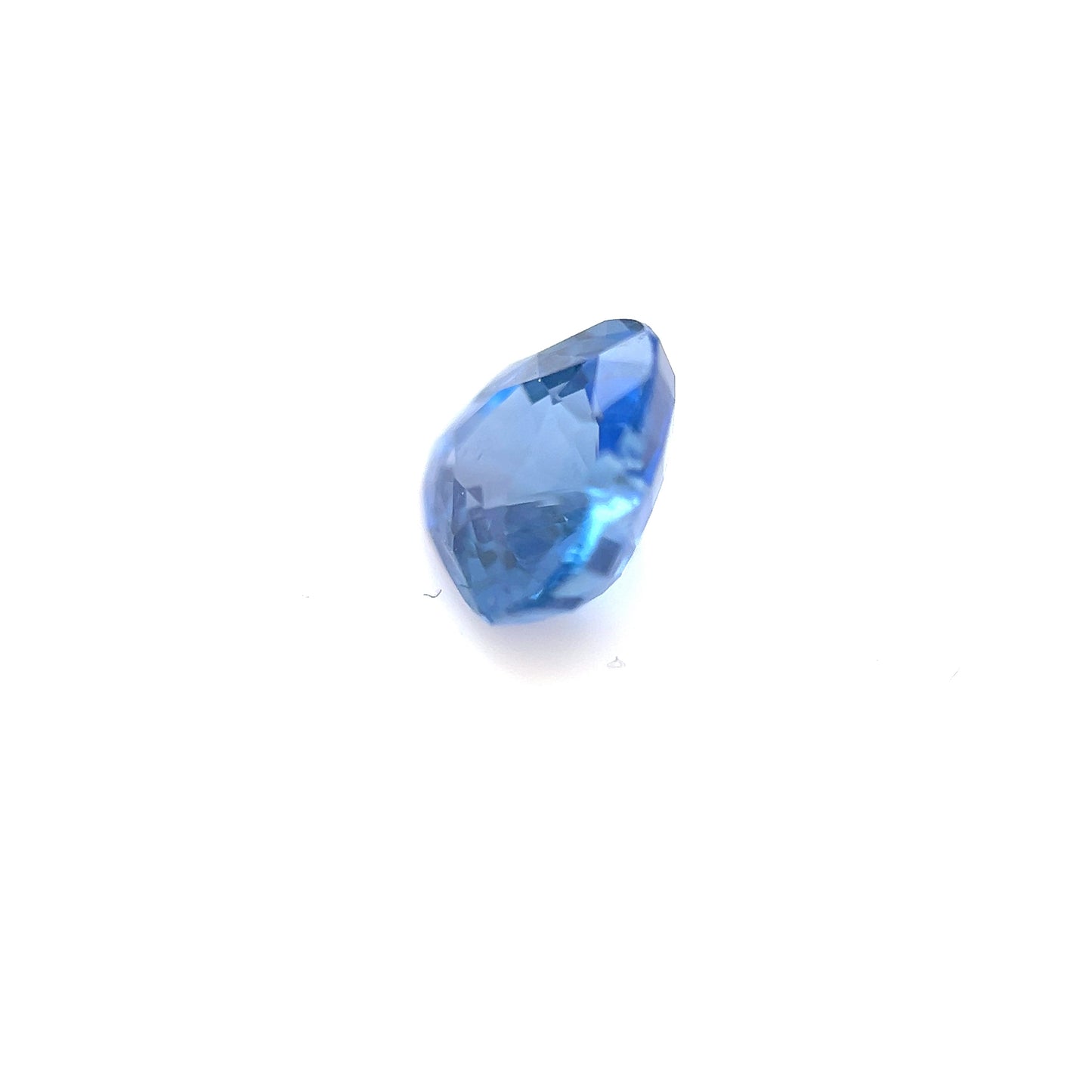 1.07ct Unheated Vivid Blue Sapphire