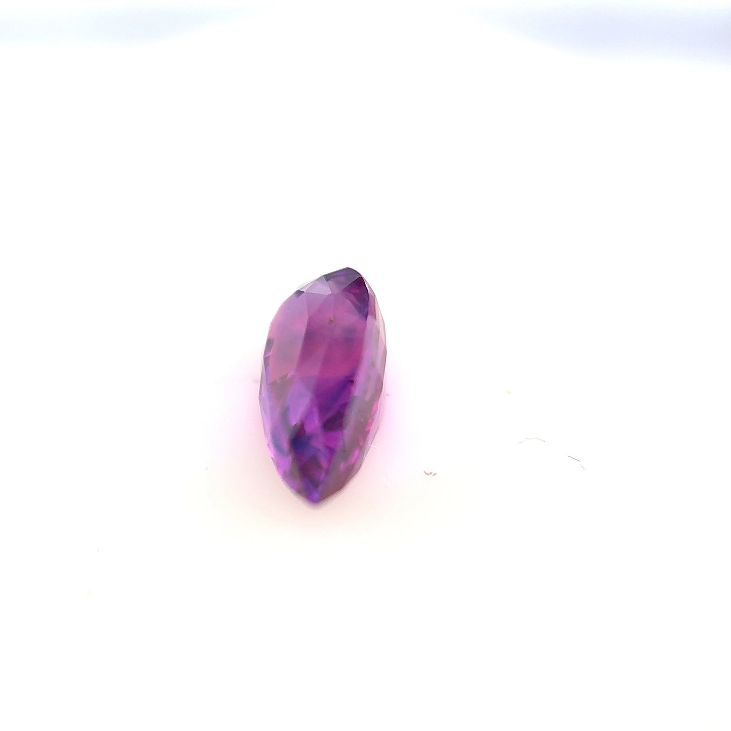 1.41ct Unheated Vivid Purplish Pink Sapphire - 9.15 x 5.29 x 4.01mm