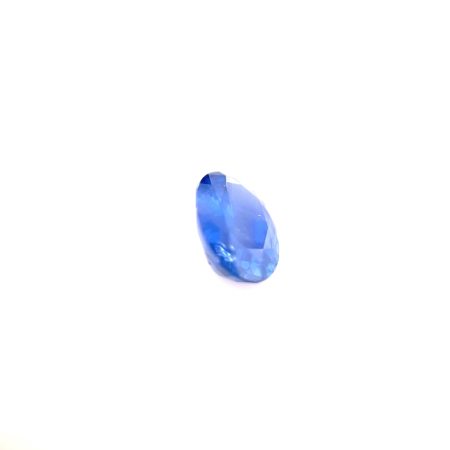 0.96ct Unheated Cornflower Blue Sapphire