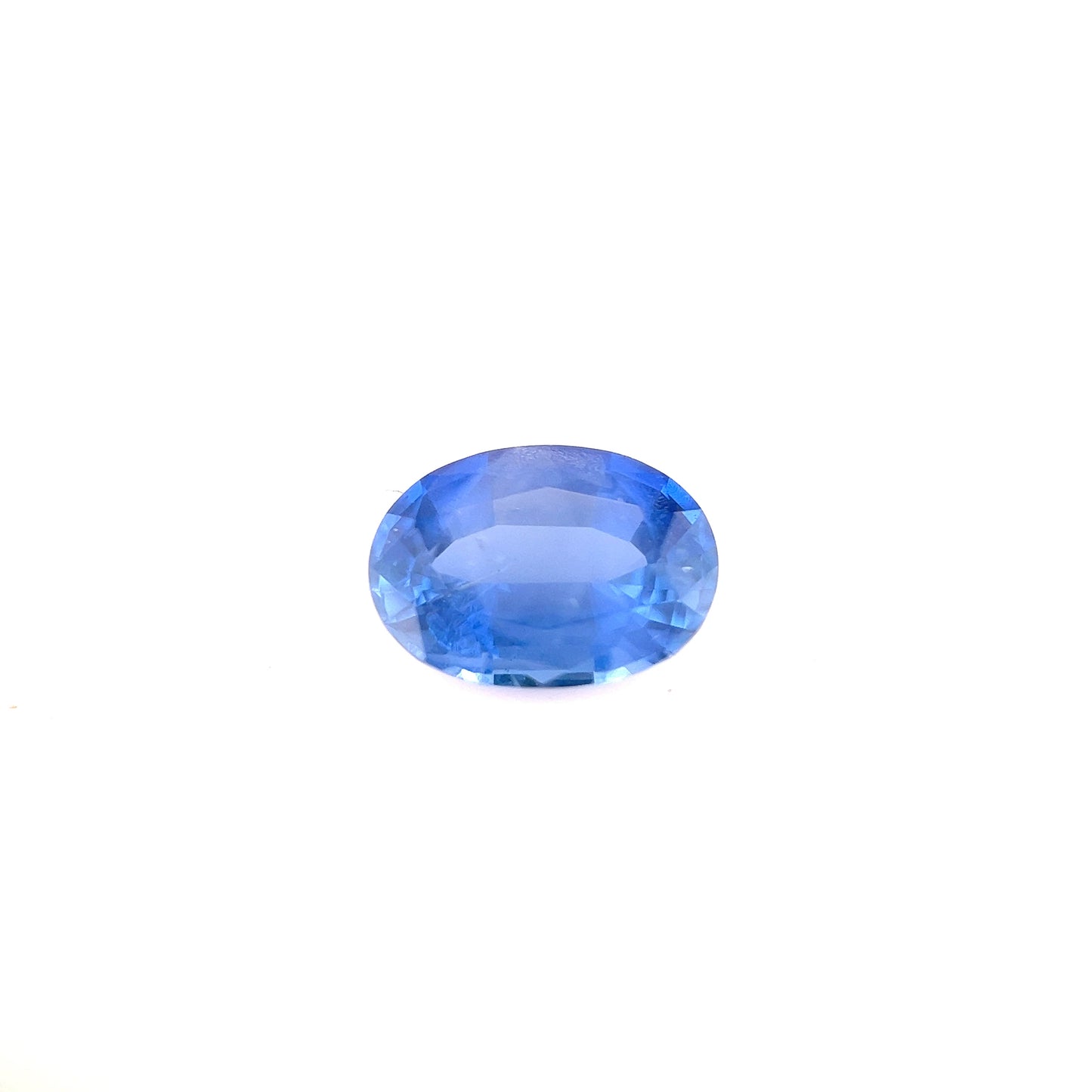 0.96ct Unheated Cornflower Blue Sapphire