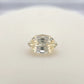 1.39ct Unheated Yellow Sapphire - 8.48 x 5.67 x 4.46mm