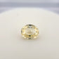 1.64ct Unheated Yellow Sapphire - 7.37 x 6.23 x 4.28mm