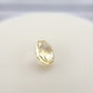 1.64ct Unheated Yellow Sapphire - 7.37 x 6.23 x 4.28mm