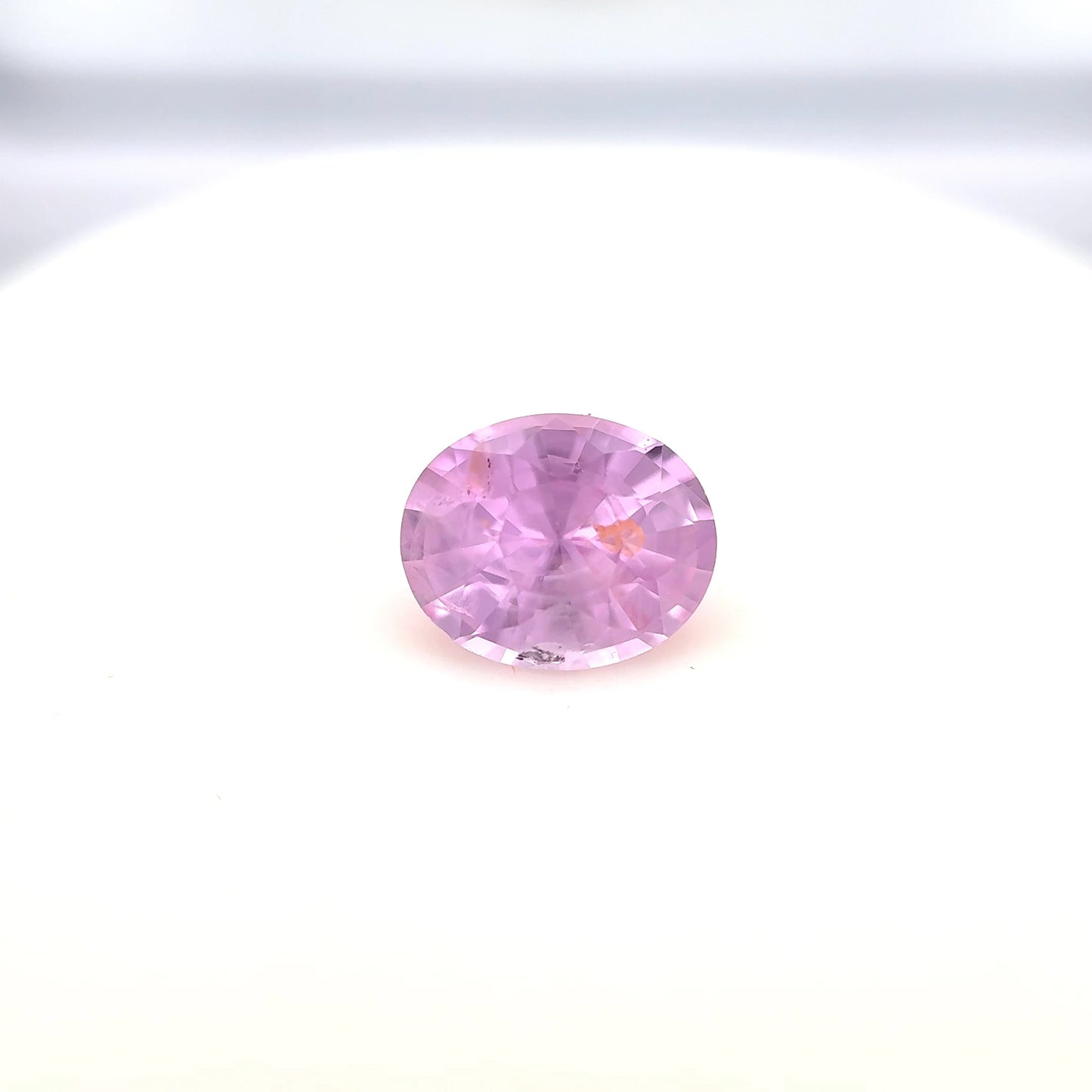 1.48ct Unheated Pink Sapphire - 7.96 x 6.49 x 4.21mm