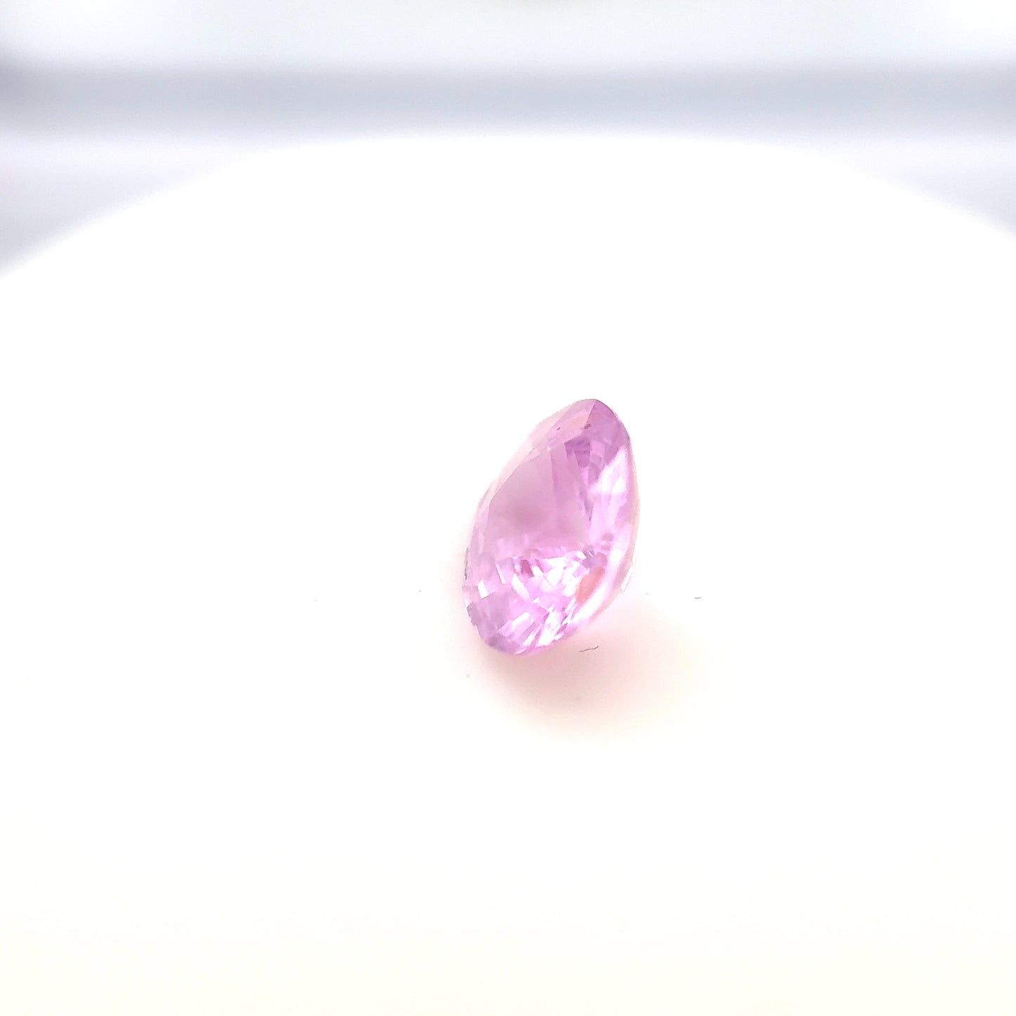 1.48ct Unheated Pink Sapphire - 7.96 x 6.49 x 4.21mm