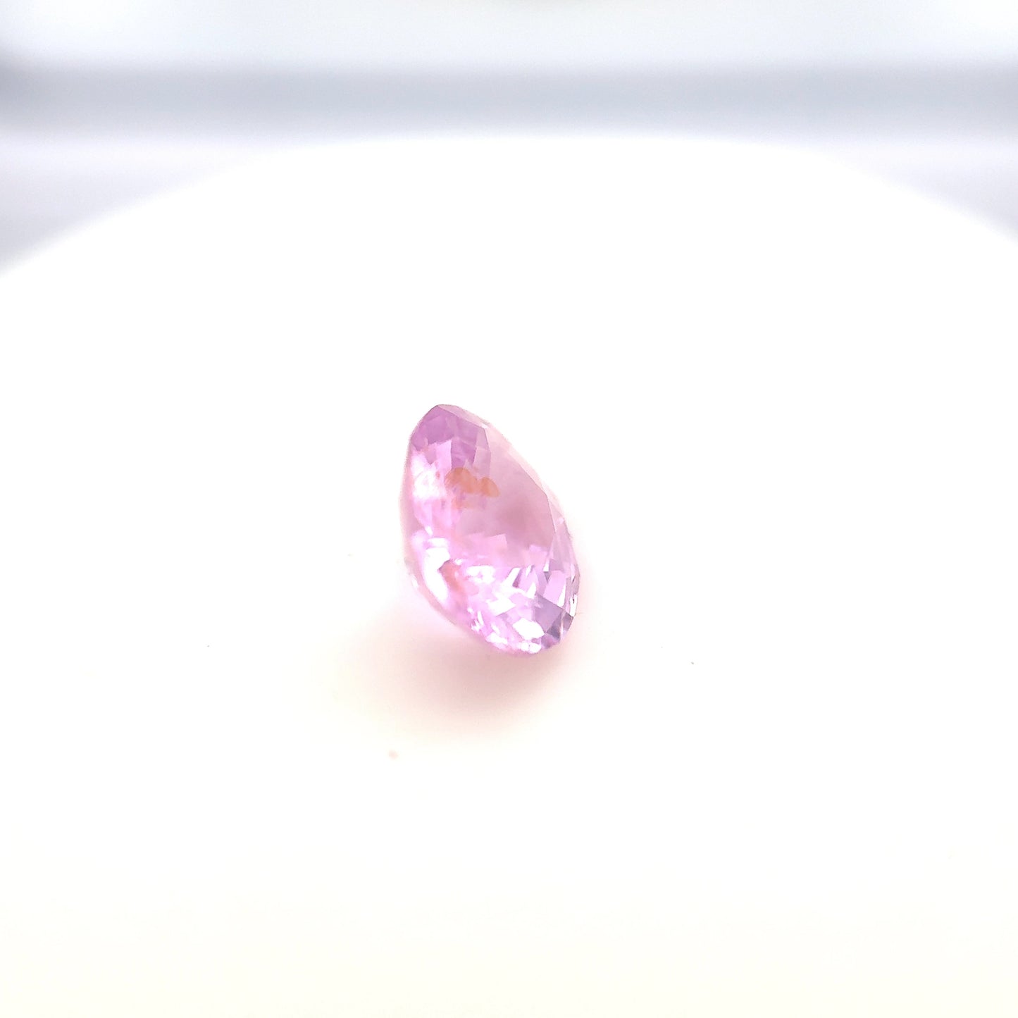 1.48ct Unheated Pink Sapphire - 7.96 x 6.49 x 4.21mm