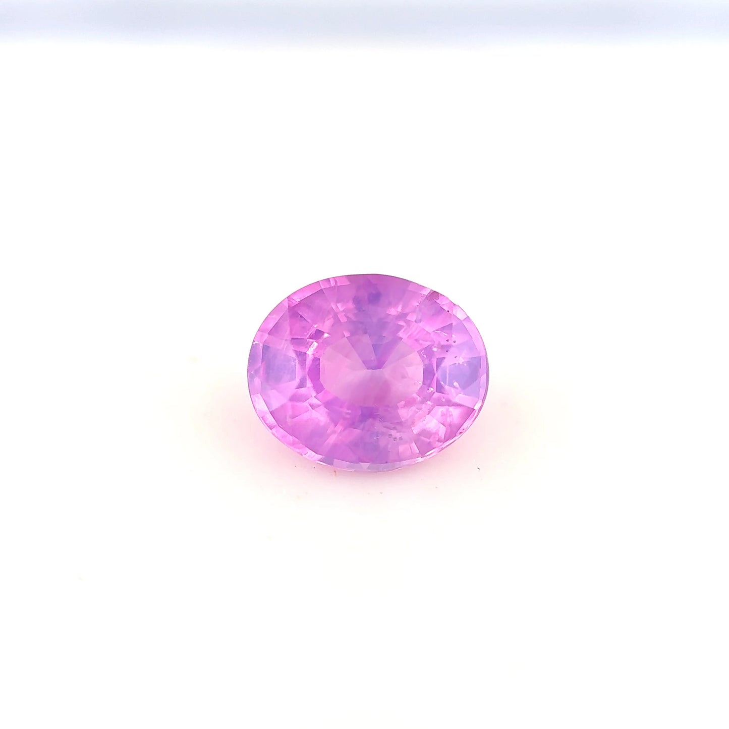 1.42ct Unheated Purplish Pink Sapphire - 7.28 x 5.98 x 4.05mm