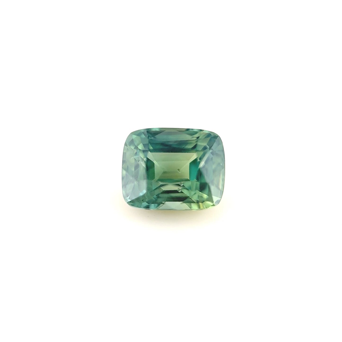 1.55ct Unheated Green Sapphire - 6.50 x 5.32 x 4.42mm