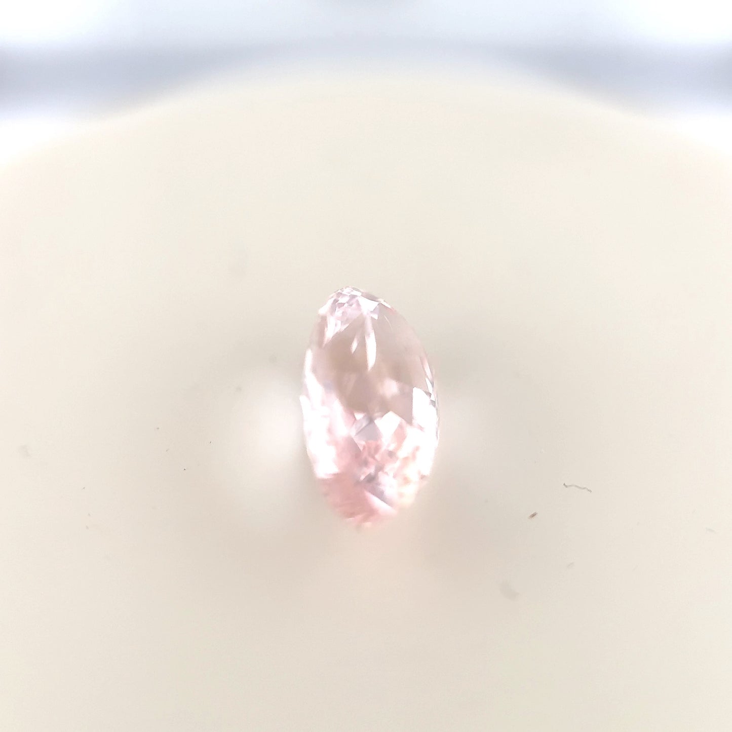 1.55ct Unheated Orange Sapphire - 9.66 x 5.28 x 3.86mm - with GIA report