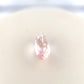 1.55ct Unheated Orange Sapphire - 9.66 x 5.28 x 3.86mm - with GIA report