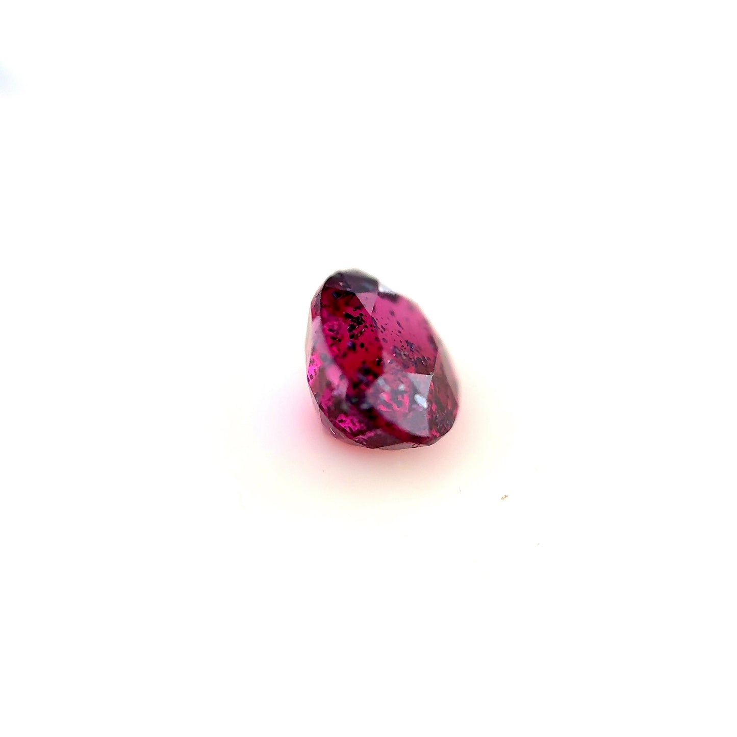 1.55ct Unheated Madagascar Purplish Red Ruby - 7.07 x 5.81 x 4.44mm - with GIA report