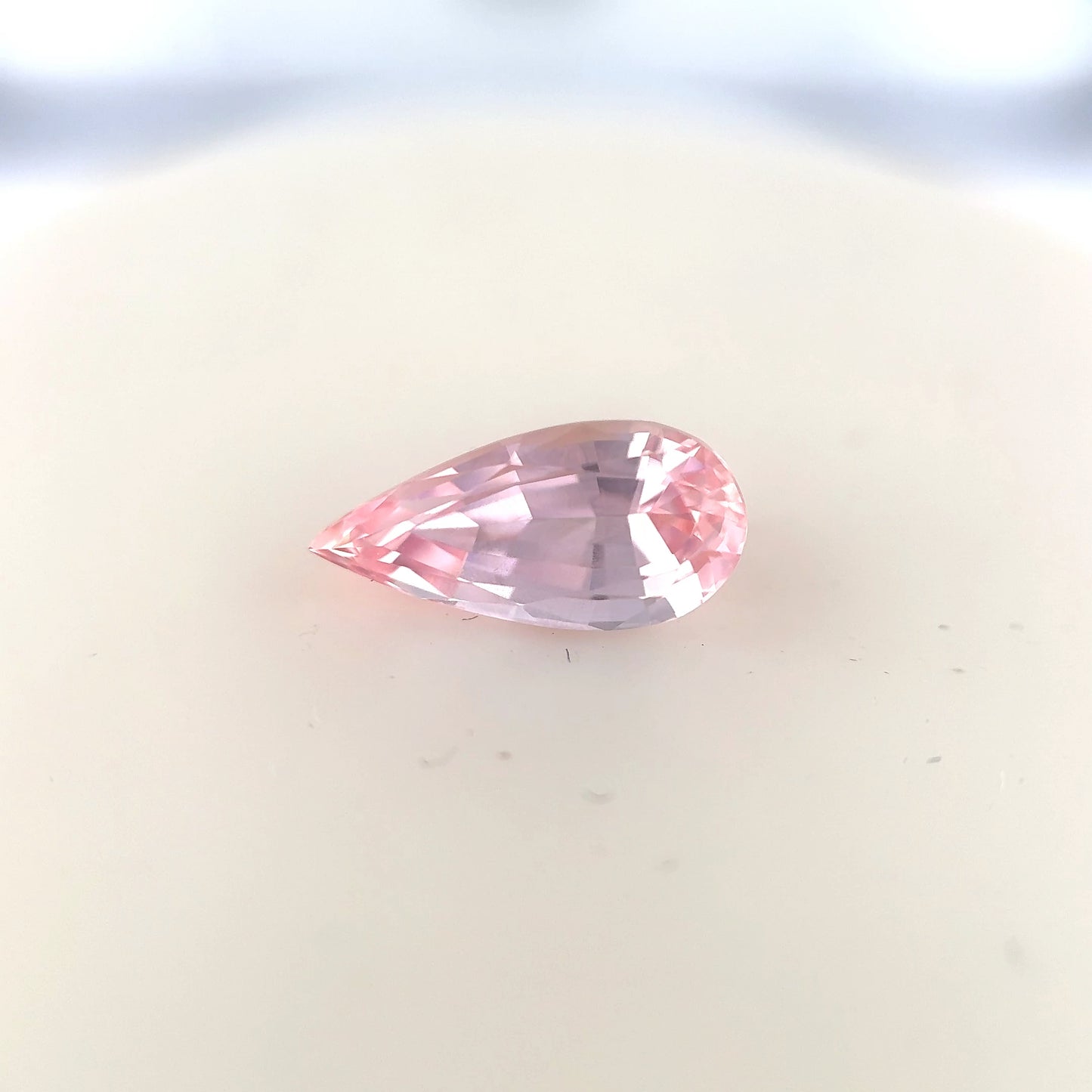 1.46ct Unheated Pink Sapphire - 9.85 x 4.73 x 3.98mm - with GIA Report