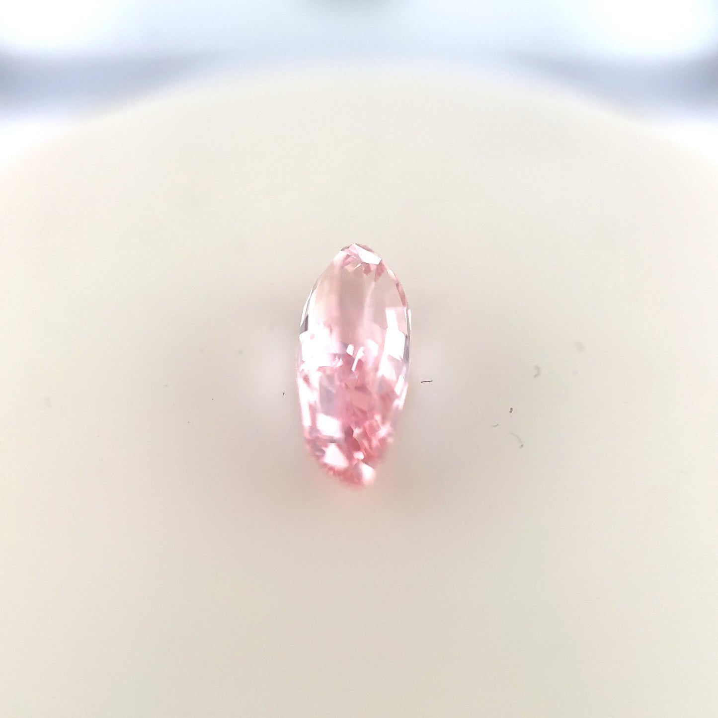 1.46ct Unheated Pink Sapphire - 9.85 x 4.73 x 3.98mm - with GIA Report