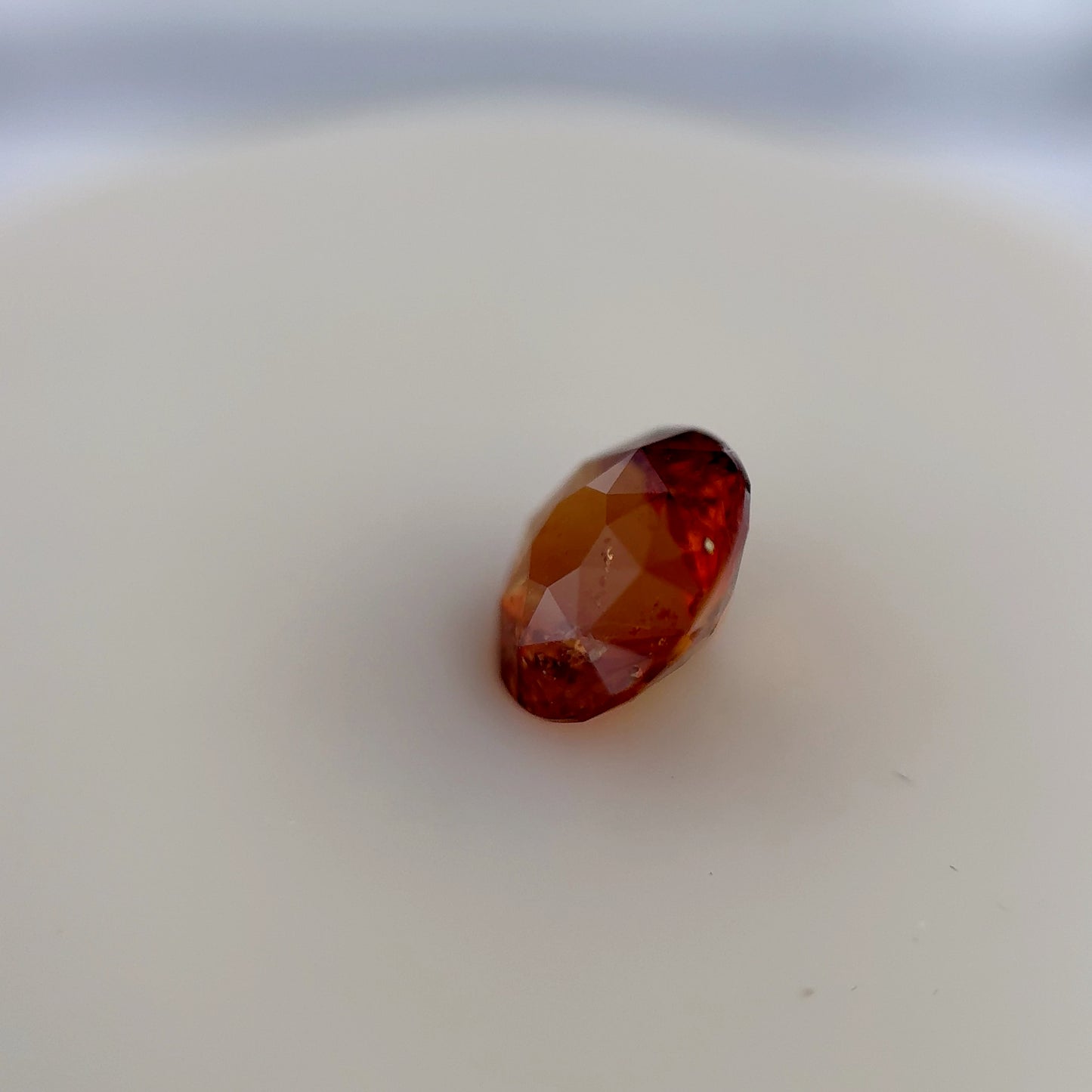 1.42ct Unheated Orange Sapphire - 6.75 x 4.35mm