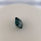 1.15ct Unheated Green Teal Sapphire - 6.38 x 5.70 x 4.01mm
