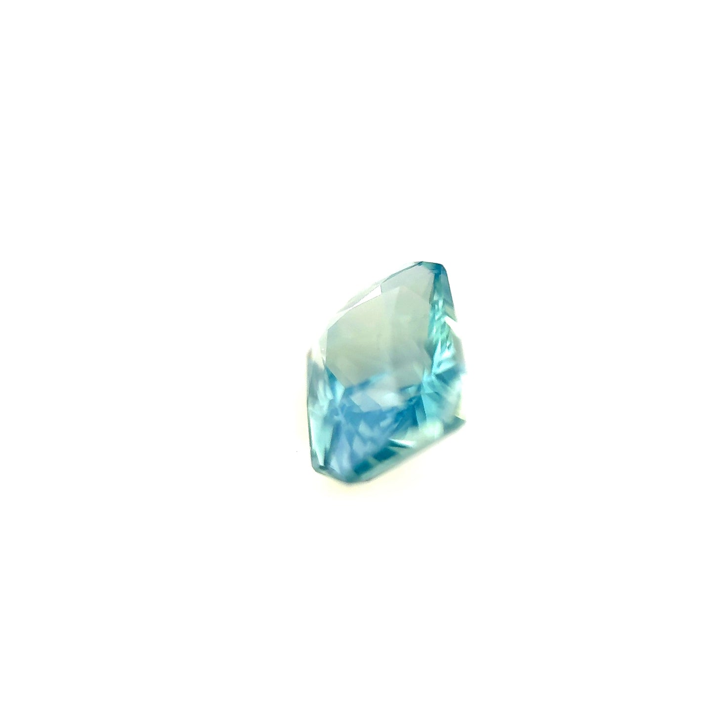 2.01ct Unheated Opalescent Greenish Blue Sapphire - 7.78 x 6.16 x 4.50mm