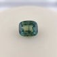 2.09ct Unheated Bi-colour Teal Sapphire - 7.34 x 6.24 x 4.52mm