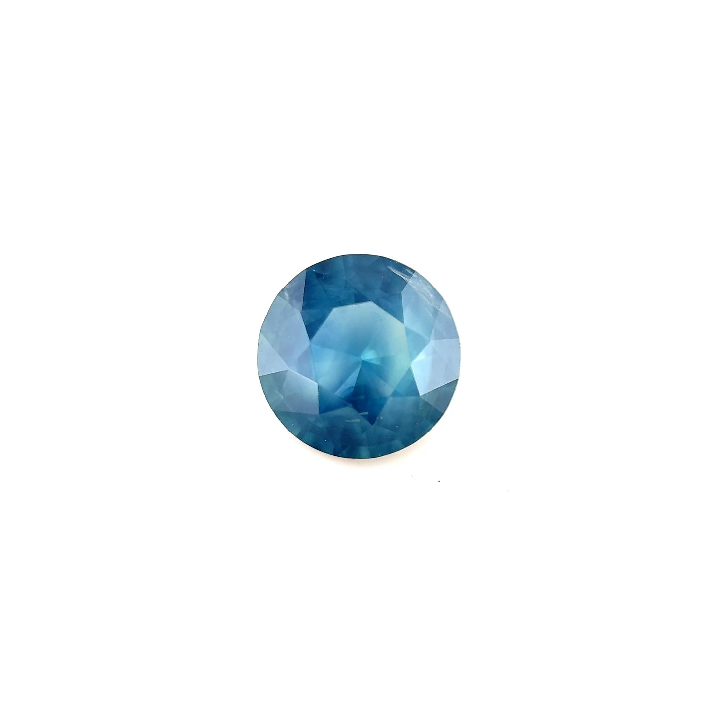 1.12ct Unheated Blue Teal Sapphire - 6.54 x 3.73mm