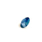 1.12ct Unheated Blue Teal Sapphire - 6.54 x 3.73mm