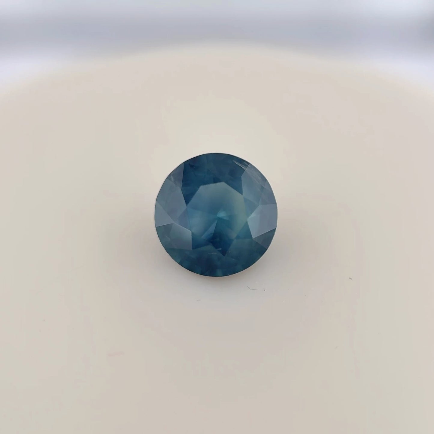 1.12ct Unheated Blue Teal Sapphire - 6.54 x 3.73mm
