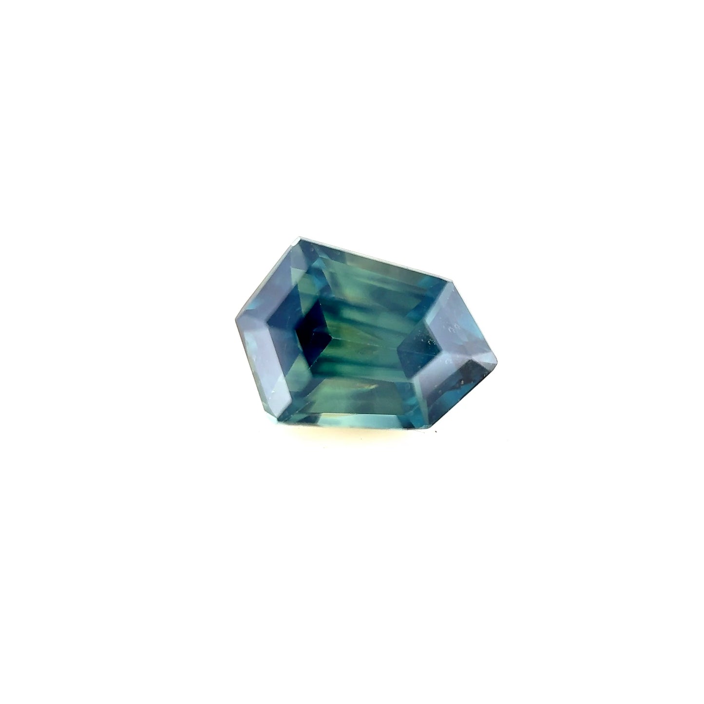 1.53ct Unheated Green Sapphire - 8.10 x 5.80 x 4.92mm