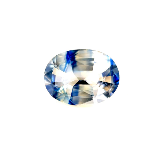 2.76ct Peach & Blue Bi-colour Sapphire - 10.44 x 7.88 x 4.41mm