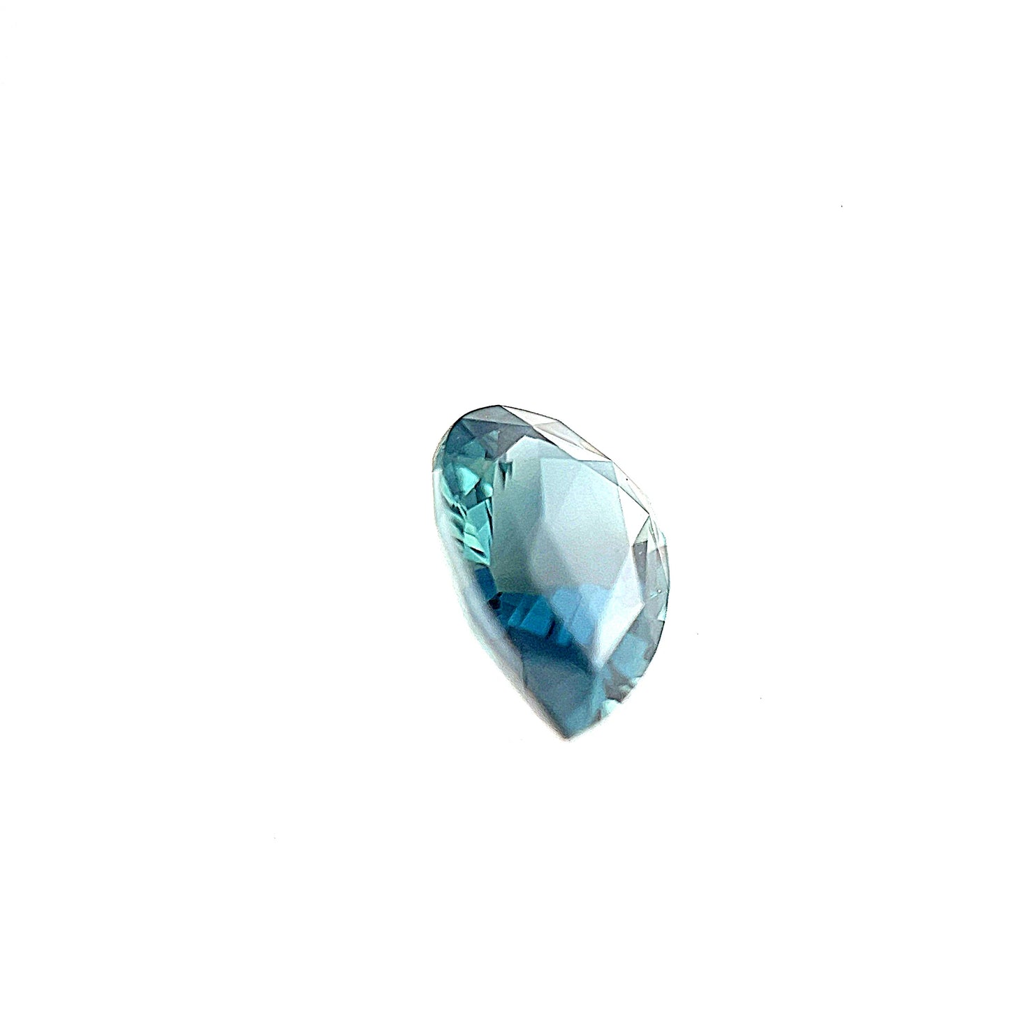 2.19ct Unheated Teal Sapphire