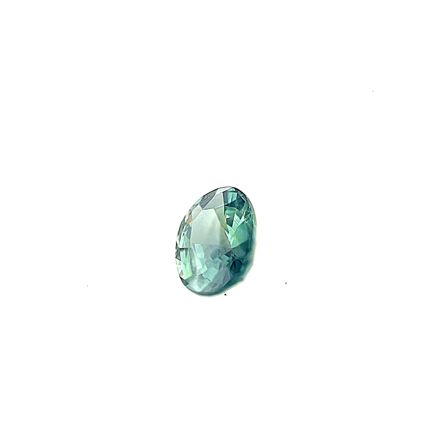 1.14ct Unheated Teal Sapphire