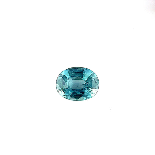 1.07ct Unheated Blue Teal Sapphire