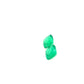0.87ct Pair of Vivid Green Emeralds