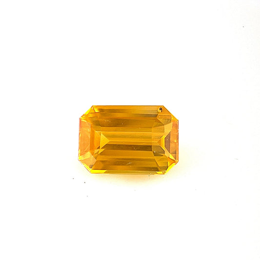 1.10ct Orangish Yellow Sapphire