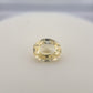 1.64ct Unheated Yellow Sapphire - 7.37 x 6.23 x 4.28mm