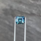 1.12ct Unheated Teal Sapphire - 6.08 x 5.50 x 3.84mm