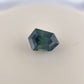 1.53ct Unheated Green Sapphire - 8.10 x 5.80 x 4.92mm