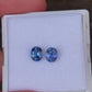 2.21ct Blue Sapphire Pair