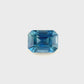 2.04ct Unheated Blue Teal Sapphire - 7.65 x 5.72 x 4.68mm