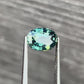 2.06ct Unheated Bi-colour Teal Sapphire