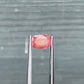 0.95ct Unheated Orangish Pink Sapphire - 6.72 x 4.75 x 3.51mm
