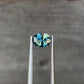 1.57ct Unheated Bi-colour Teal Sapphire