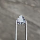 1.18ct Unheated Grey Sapphire - 6.20 x 6.12 x 4.47mm