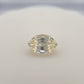 1.39ct Unheated Yellow Sapphire - 8.48 x 5.67 x 4.46mm