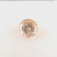 2.01ct Unheated Orange Peach Sapphire