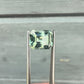 2.10ct Unheated Green Sapphire - 7.32 x 5.92 x 4.23mm